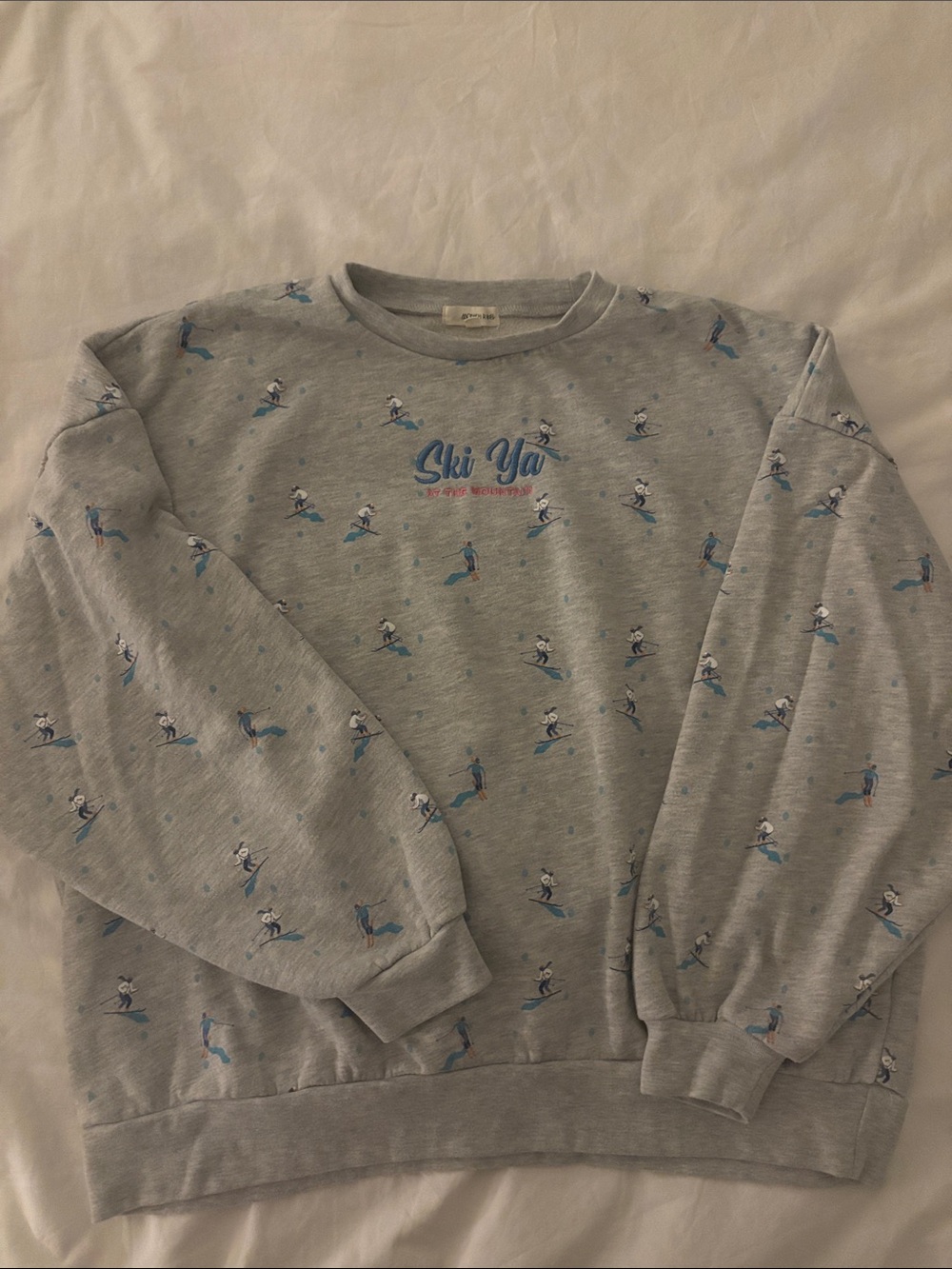 Modish Rebel Ski Crewneck, Size Medium